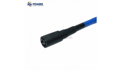 DIL8F Underwater Connector Ethernet series-In-Line Connector 8 Pin Contact Female
